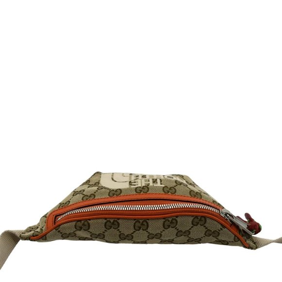 GUCCI  X North Face Canvas Waist Belt Bag Beige - Picture 8 of 15